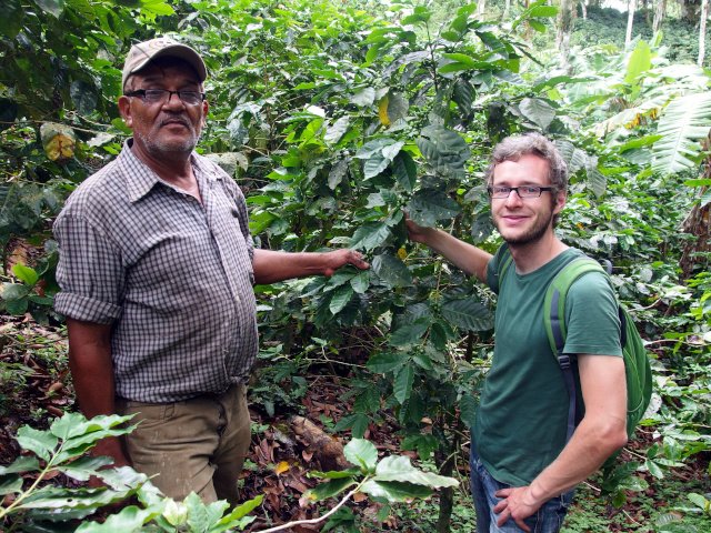Jens Klein in Nicaragua, Café Chavalo