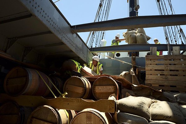 Frachtraum der Avontuur